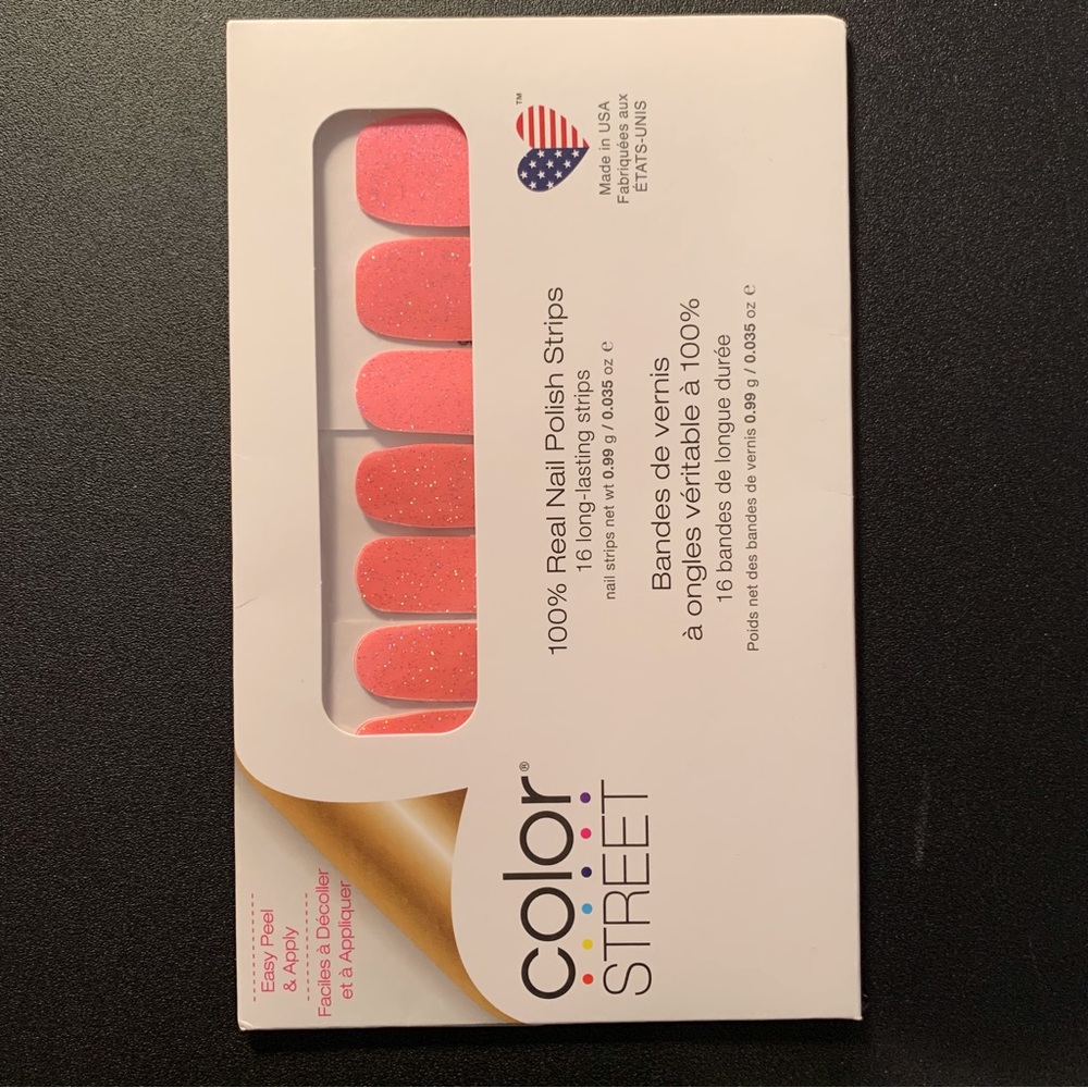 Color Street nail wrap set-Pink Paradise